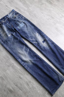 DIESEL good aging&damage straight denim pants