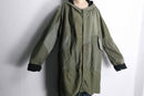 ''Re:make'' track docking military jacket