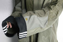 ''Re:make'' track docking military jacket