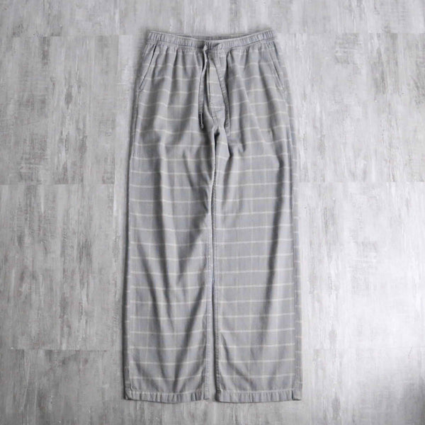 “Eddie Bauer” gray check easy pants