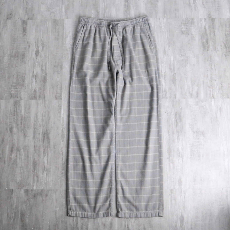 “Eddie Bauer” gray check easy pants