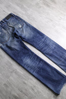 DIESEL good aging&damage straight denim pants