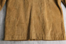 “BANANA REPUBLIC” light brown suede leather jacket