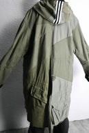 ''Re:make'' track docking military jacket