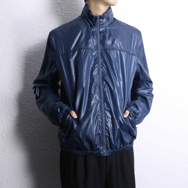 "PERRY ELLIS" purple color light shell jacket