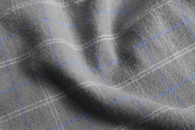 “Eddie Bauer” gray check easy pants