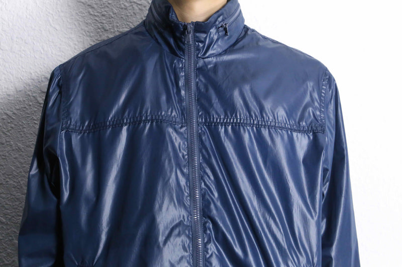 "PERRY ELLIS" purple color light shell jacket