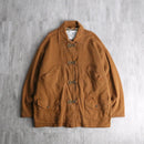 brown color sweat fireman jacket