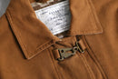 brown color sweat fireman jacket