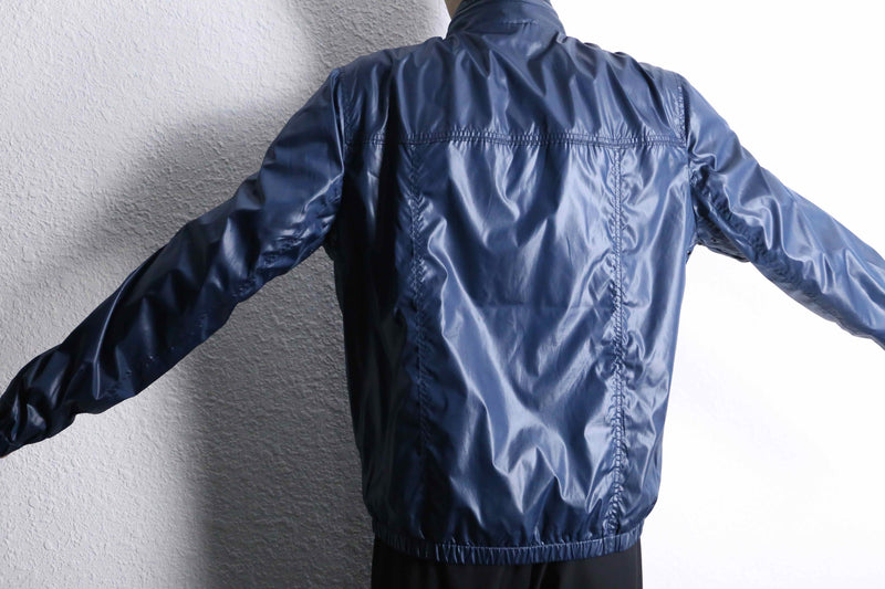 "PERRY ELLIS" purple color light shell jacket