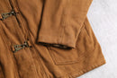 brown color sweat fireman jacket