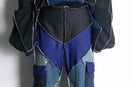 "Re:make" track knit patchwork pants