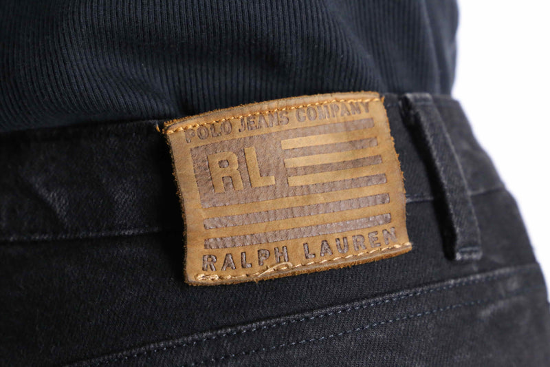 “Polo jeans” slim fit black bootcut jeans
