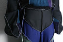 "Re:make" track knit patchwork pants