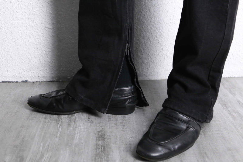“Polo jeans” slim fit black bootcut jeans