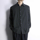 “PERRY ELLIS PORT FOLIO” graph check shirt