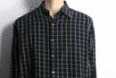 “PERRY ELLIS PORT FOLIO” graph check shirt