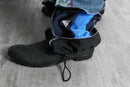 "Re:make" track knit patchwork pants