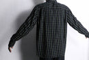 “PERRY ELLIS PORT FOLIO” graph check shirt