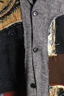 "Re:make" docking loose size silhouette easy tailored jacket