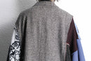 "Re:make" docking loose size silhouette easy tailored jacket