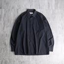 “YVES SAINT LAURENT” faded black shirt