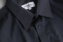 “YVES SAINT LAURENT” faded black shirt