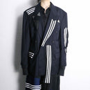 "Re:make" random track mix tailored jacket