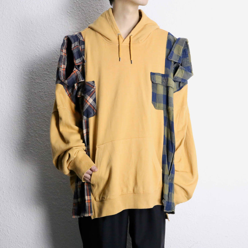 "Re:make" shirt docking hoodie