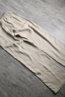 2000s Calvin Klein linen wide easy pants