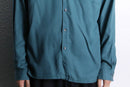 “I.N.C” emerald green drapey fabric shirt