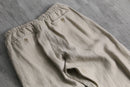2000s Calvin Klein linen wide easy pants