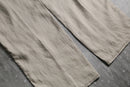 2000s Calvin Klein linen wide easy pants