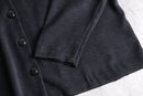 black textured weave shirt jacket