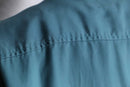 “I.N.C” emerald green drapey fabric shirt