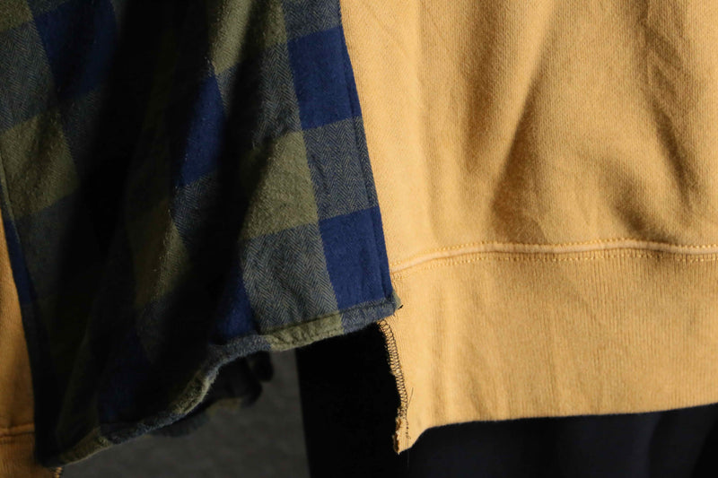 "Re:make" shirt docking hoodie