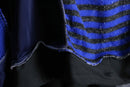 "Re:make" knit×track docking half-zip jacket