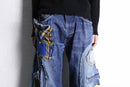 "Re:make"patchworkwide denim