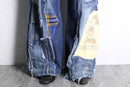 "Re:make"patchworkwide denim