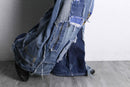 "Re:make"patchworkwide denim
