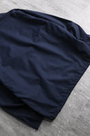 navy half zip anorak parka