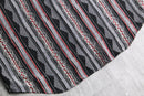 various stripe pattern poly shirt