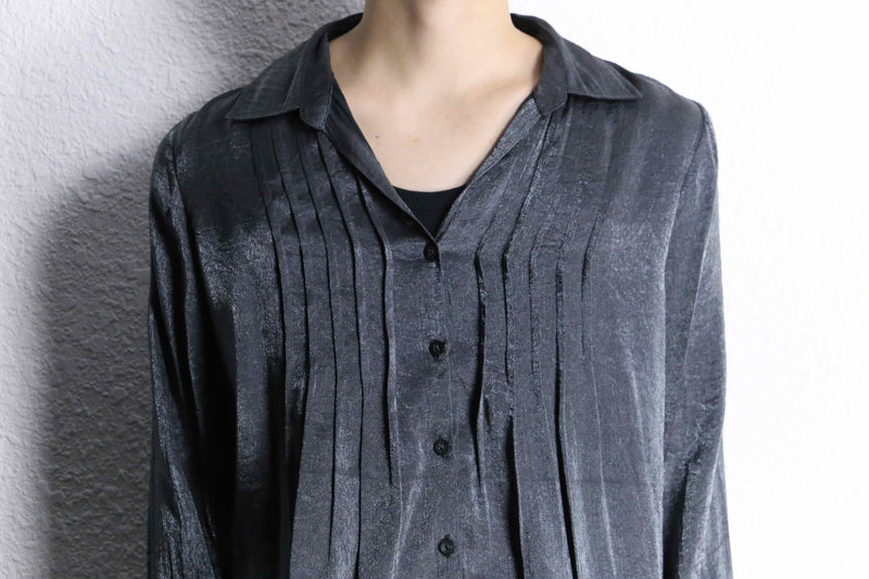 "WHITE STAG" grey color gloss design skipper shirt