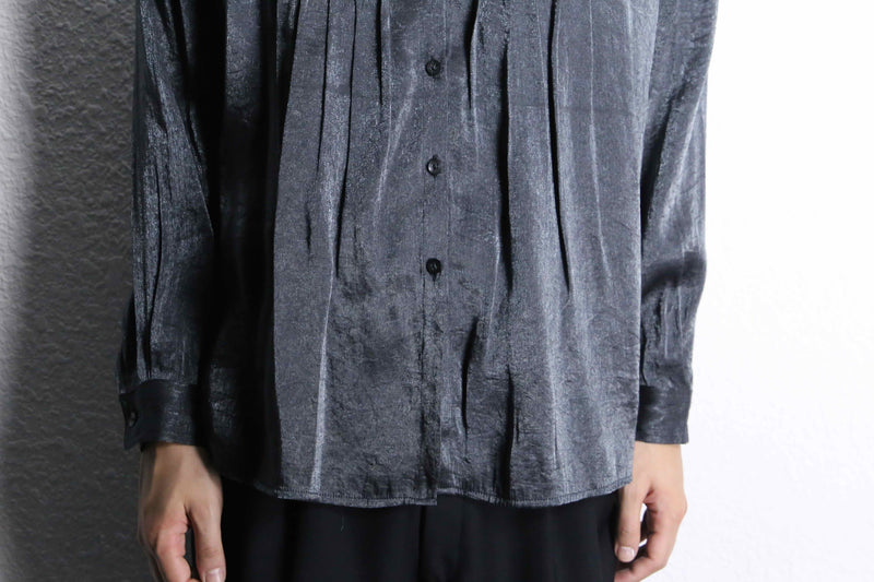 "WHITE STAG" grey color gloss design skipper shirt