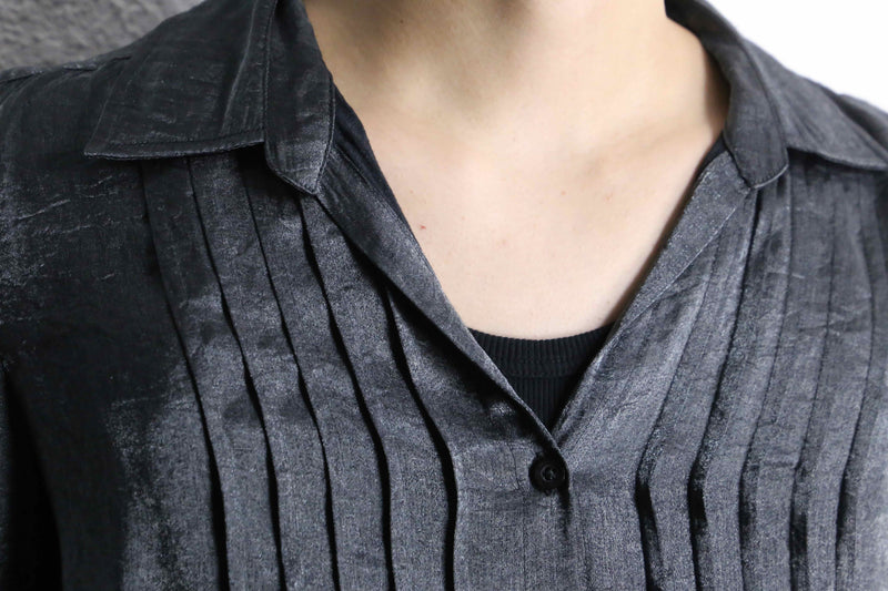 "WHITE STAG" grey color gloss design skipper shirt