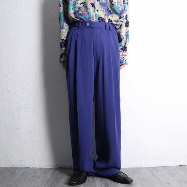 "STACY ADAMS" beautiful blue wide slacks