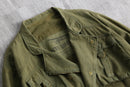 garment dyed military sampling jacket