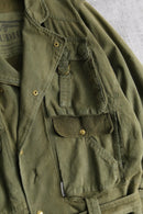 garment dyed military sampling jacket