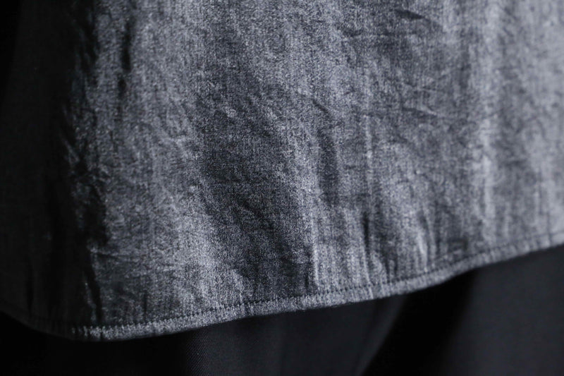 "WHITE STAG" grey color gloss design skipper shirt