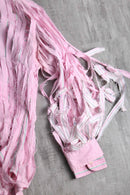 ''Re:make''shredder design stripe shirt